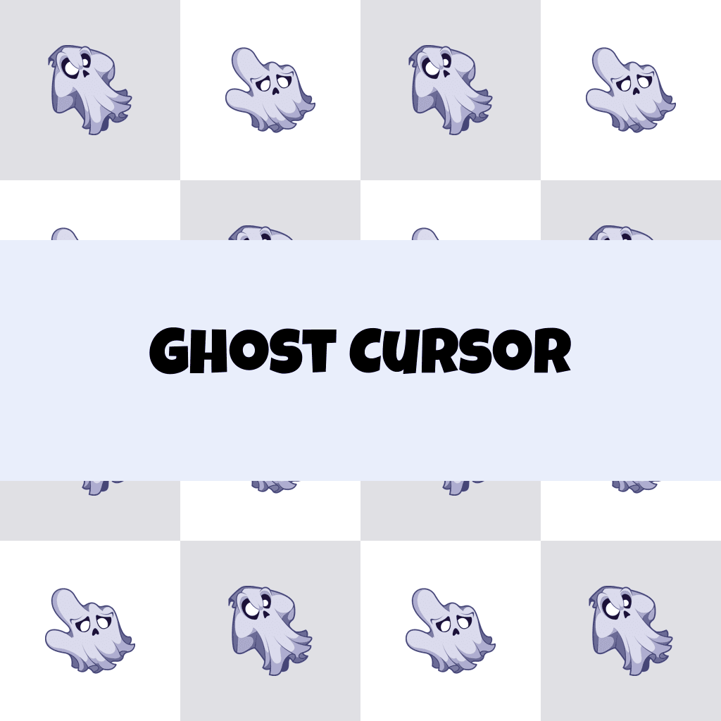 Preview Ghost cursor custom cursor pack